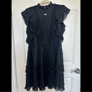 Black Bakery Dot Devore Kate Spade Dress